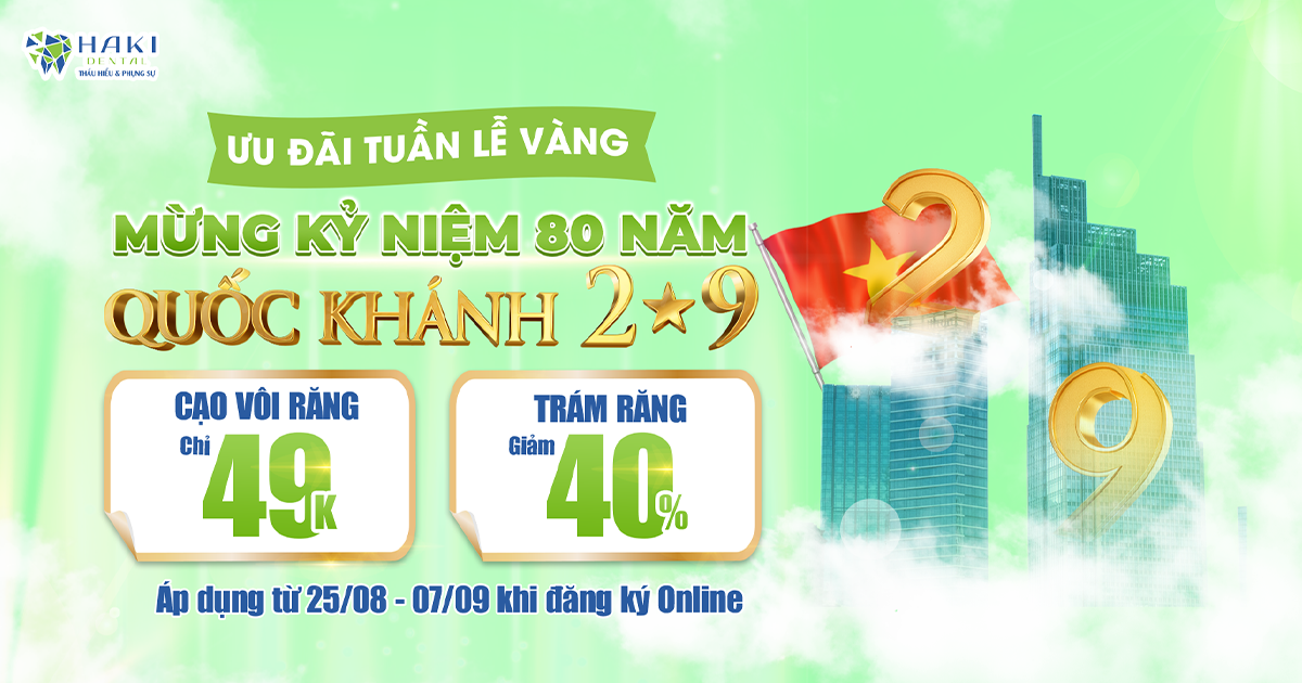 Ưu đãi Quốc khánh 2/9