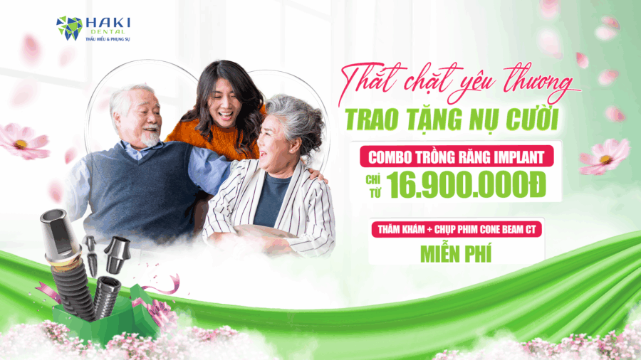 Chương trình ưu đãi Vu Lan của Haki Dental